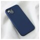 Maskica Teracell Soft Velvet za iPhone 13 6 1 tamno plava