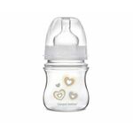 Canpol baby Flašica široki vrat, antikolik - Easy start beige- newborn baby 120 ml