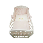 Baby Textil Komplet za krevetac Lux Pink 3100482