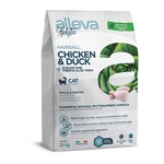 Alleva Holistic Hrana za odrasle mačke Piletina &amp; patka + Sugarcane Fiber &amp; Aloe Vera Hairball 10kg