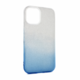 Torbica Double Crystal Dust za iPhone 12 Mini 5.4 plavo srebrna
