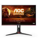 AOC 27G2SAE monitor, MVA/VA, 27", 16:9, 1920x1080, 165Hz, HDMI, Display port, VGA (D-Sub), USB