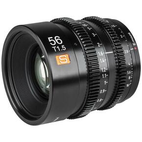 Viltrox S 56mm T1.5 Cine Lens (Sony E-Mount) Viltrox S 56mm T1.5 Cine Lens (Sony-E Mount) *Foto-aparat se ne dobija u pakovanju