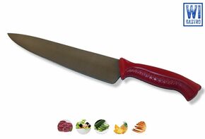 Wi Gastro Nož Mesarski 37/26cm Crveni L K - S S 48