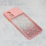 Torbica Frame Glitter za Xiaomi Poco X4 Pro 5G roze