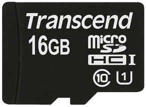 Transcend microSD 16GB memorijska kartica