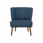 Atelier Del Sofa Monn Way - Navy Blue Navy Blue Wing Chair