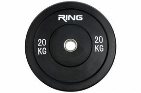 RING Olimpijski teg bumper 1x20 kg RING