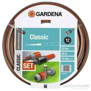 Gardena Crevo za vodu sa setom nastavaka i prskalicom Classic 1/2" 20m Gardena