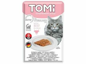 Tomi Hrana za mačke u kesici Adult Sterilised Govedina 85gr