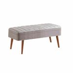 Vina 0701 - 2 -Walnut,Grey WalnutGrey Bench