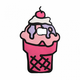 Torbica silikonska Icecream Cup za Samsung G920 S6/G930 S7 pink