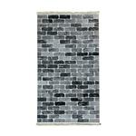 Tepih Print Pera Miso Brick 80 x 150 cm sivi