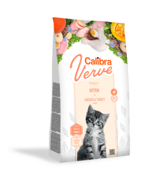 Calibra Cat Verve Grain Free Kitten Piletina &amp; Ćuretina