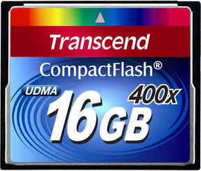 Transcend CompactFlash 16GB memorijska kartica