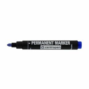Permanent marker CENTROPEN 8566 2mm obli vrh plavi