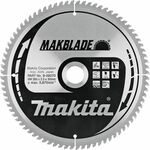 Makita B-09070 List za testeru od tvrdog metala, MAKBlade Plus, sa 80 zubaca 260/30mm