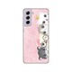 Maskica Silikonska Print Skin za Samsung G990 Galaxy S21 FE Pink Cats