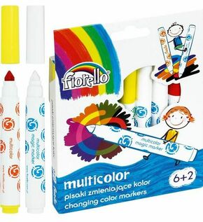 Fiorello škola Flomasteri koji menjaju boje 6 boja + 2 magična 160-2035