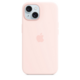 APPLE iPhone 15 Silicone Case w MagSafe - Light Pink(mt0u3zm/a)