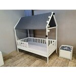 BELLA LUNI Domek krevet kućica premium sa dušekom 160x80