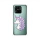 Maskica Silikonska Print Skin za Xiaomi Redmi 10C Purple Unicorn