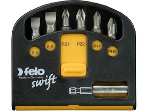 Felo Set sa držačem i bitovima Industrial swift SL/PH/PZ 02060116 7 kom