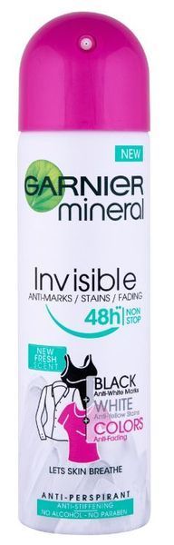 Garnier Mineral Deo Invisible Black