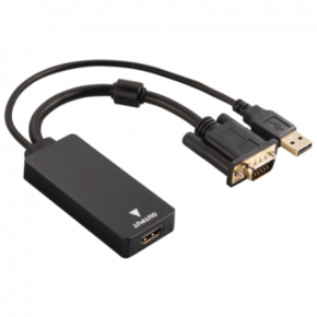 Hama VGA+USB converter HDMI 00054547