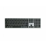 Satechi Slim X3 Bluetooth Backlit Keyboard tastatura, crna/siva