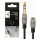 A 63M35F 0 2M Gembird 6 35mm to 3 5mm audio adapter cable 0 2m