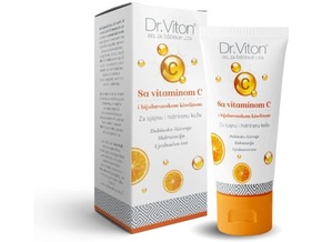 Dr. Viton gel za čišćenje lica sa vitaminom C i Hijaluronskom kiselinom