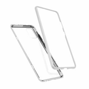 Torbica Magnetic za Samsung A515F Galaxy A51 srebrna