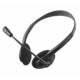 Trust Ziva Chat slušalice, 3.5 mm, crna, 89dB/mW, mikrofon