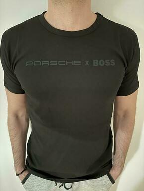 Hugo Boss Porsche crna muska majica HB57