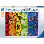 Ravensburger puzzle (slagalice) - Refleksija cveća RA16446