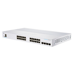 Cisco CBS350-24T-4X switch, 24x, rack mountable