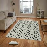 Conceptum Hypnose WOOKECE331 BeigeBlack Carpet (160 x 230)
