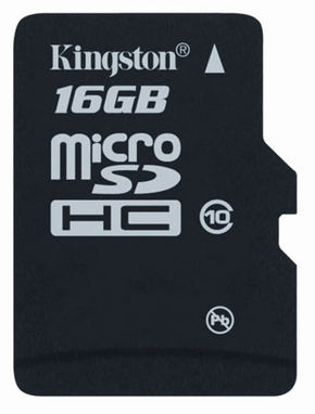 Kingston microSD 16GB memorijska kartica