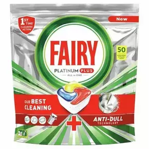 Fairy Platinum Plus Anti-Dull kapsule za mašinsko pranje posuđa