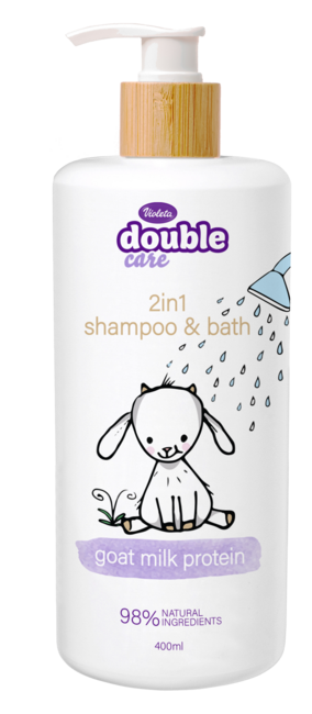 Violeta Baby 2u1 Šampon i Kupka Double Care 400ml