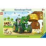 Ravensburger puzzle (slagalice)- Traktor na farmi RA06044