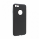 Torbica silikonska Skin za iPhone 7 mat crna (sa otvorom za logo)