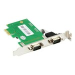 E green PCI Express kontroler 2 port RS 232 DB 9