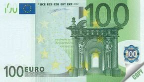 NOTES 100 EUR set 5 komada