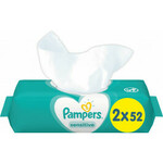 PAMPERS WIPES BABY SENS.DUO PACK 2x52 8001841062334
