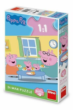 Dino Puzzle Peppa Pig ručak Maxi 24kom