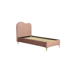 Sirmione krevet sa podnicom roze 105x210x115 cm