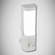 Zidna lampa za utičnicu Zitta LED bela