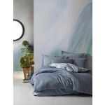 Bamboo - Blue Blue Bamboo Double Quilt Cover Set